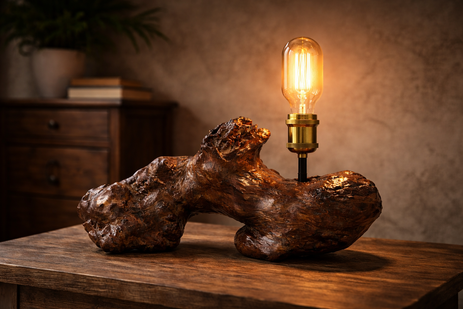driftwood lamp