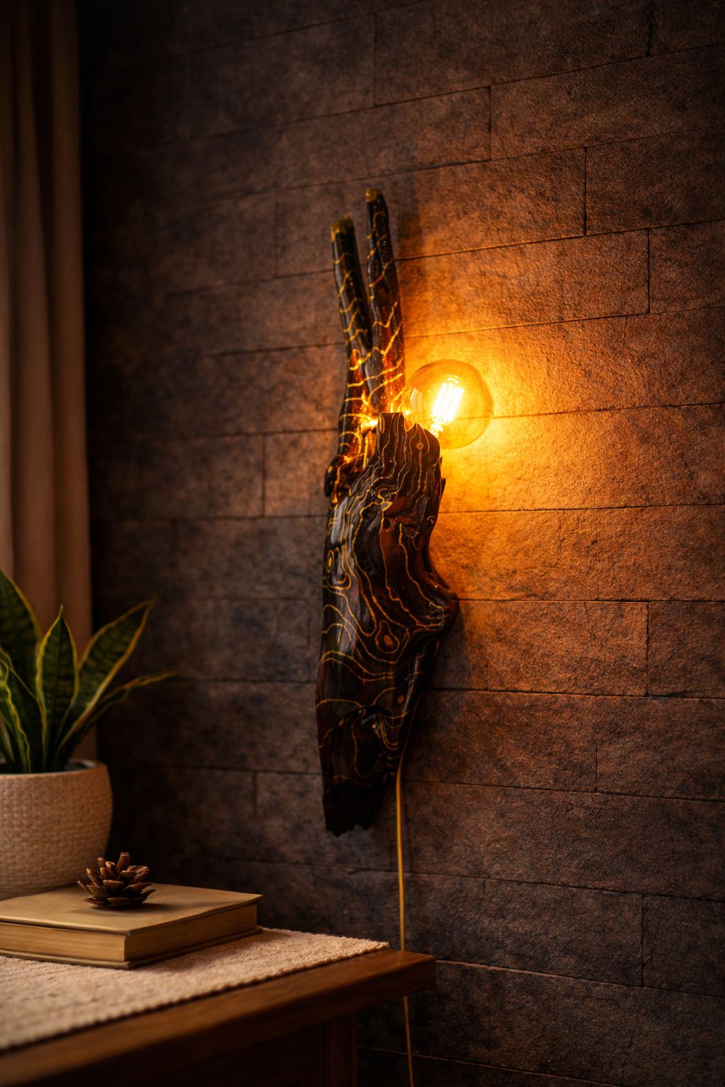 driftwood lamp