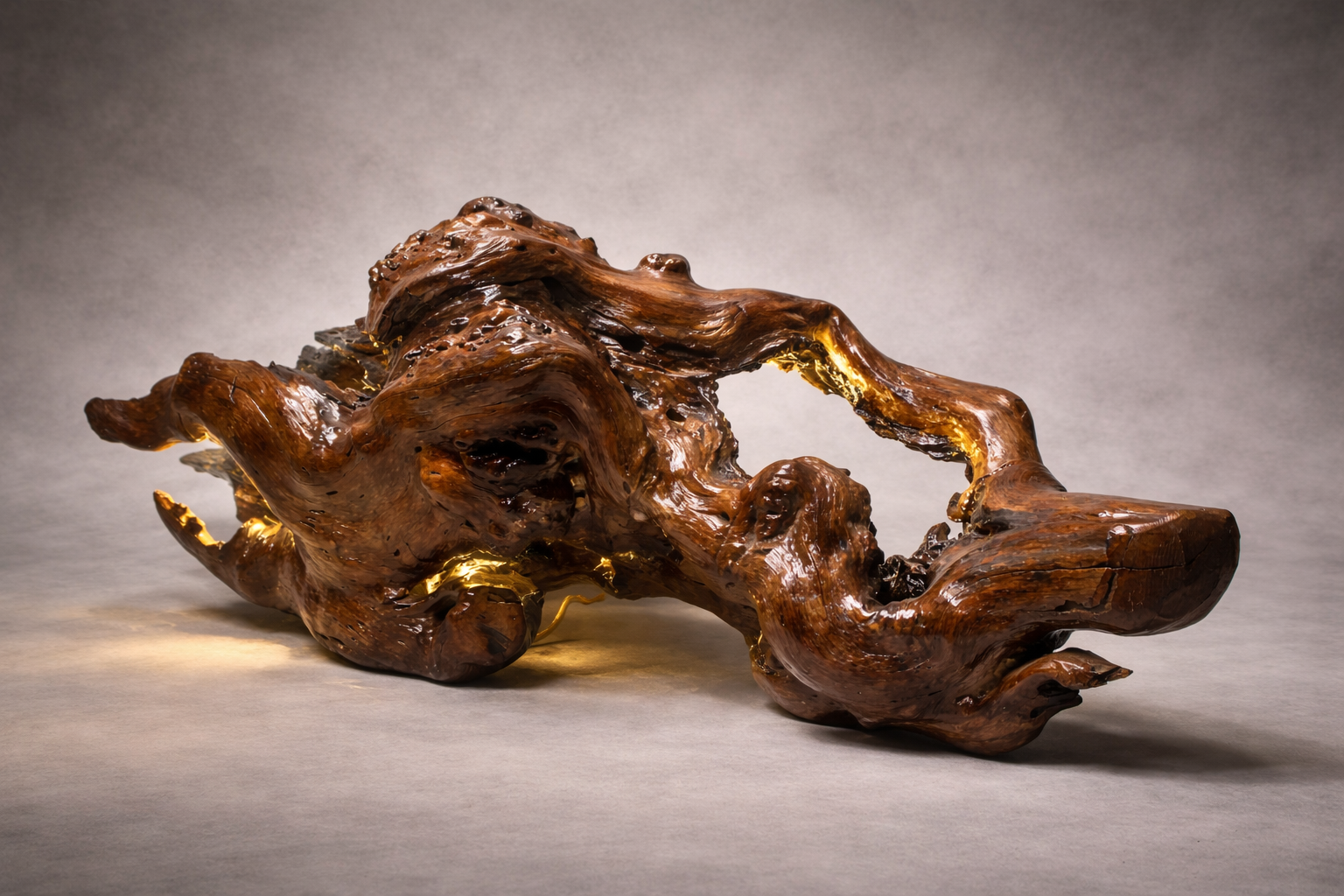 Natural Sculptural Light by Kalaayan