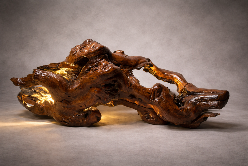 Natural Sculptural Light by Kalaayan