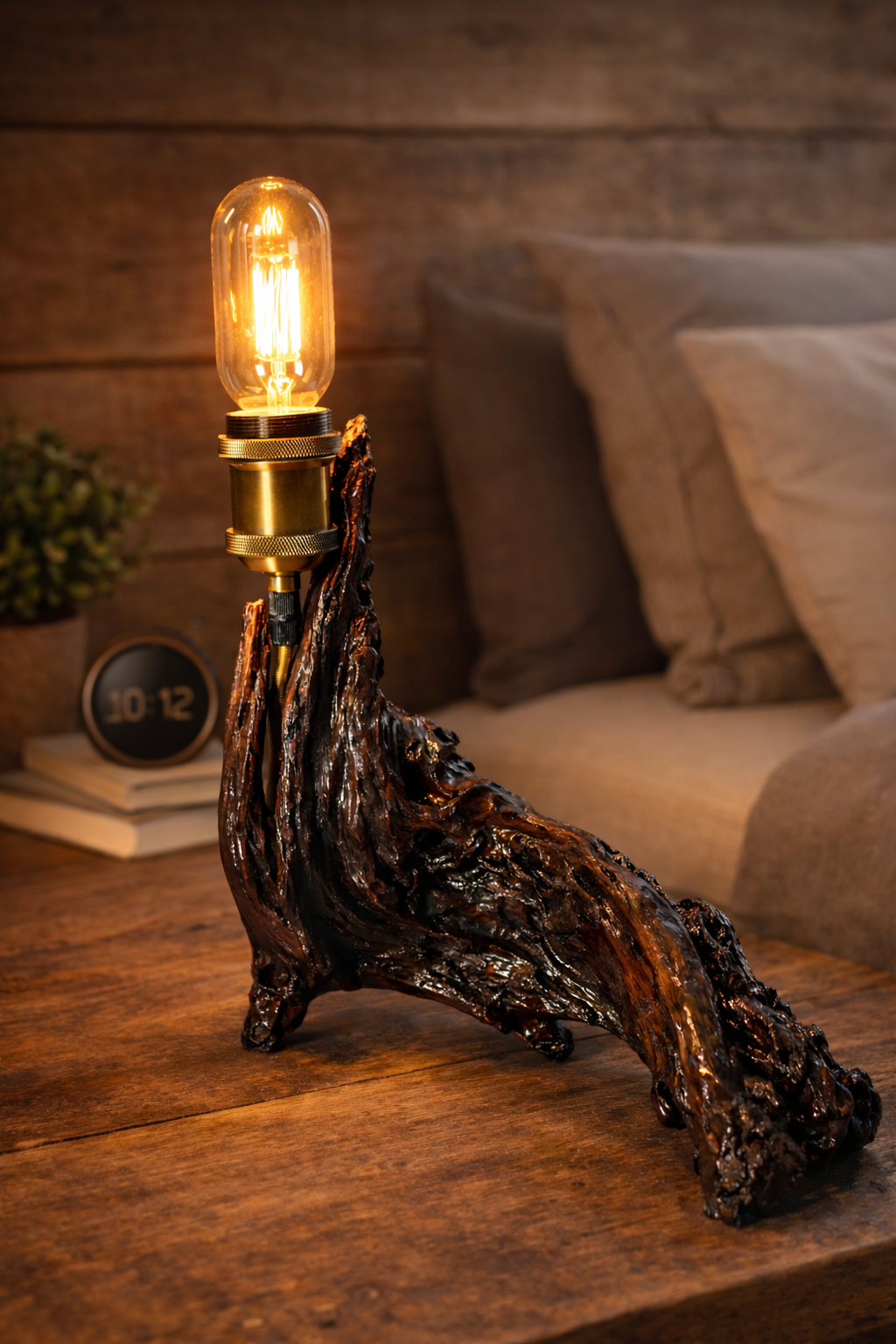 driftwood lamp